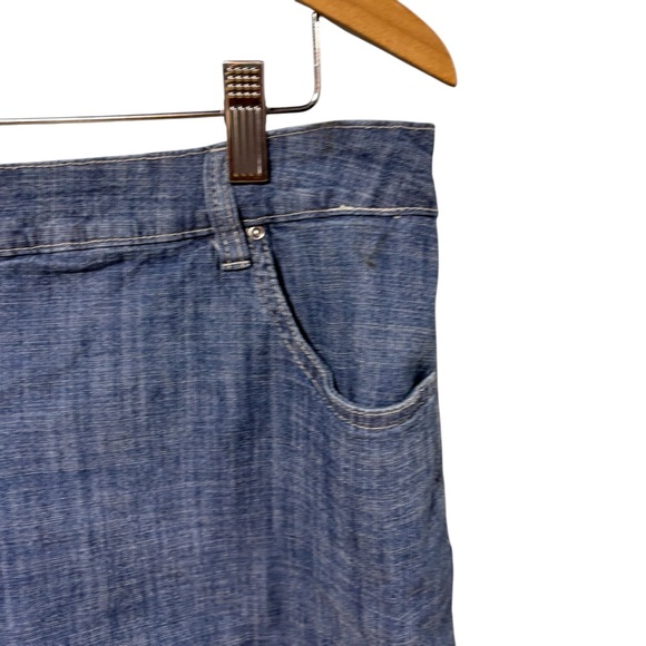 Karen Scott Blue Mini Pencil Skorts Casual - Picture 3 of 7